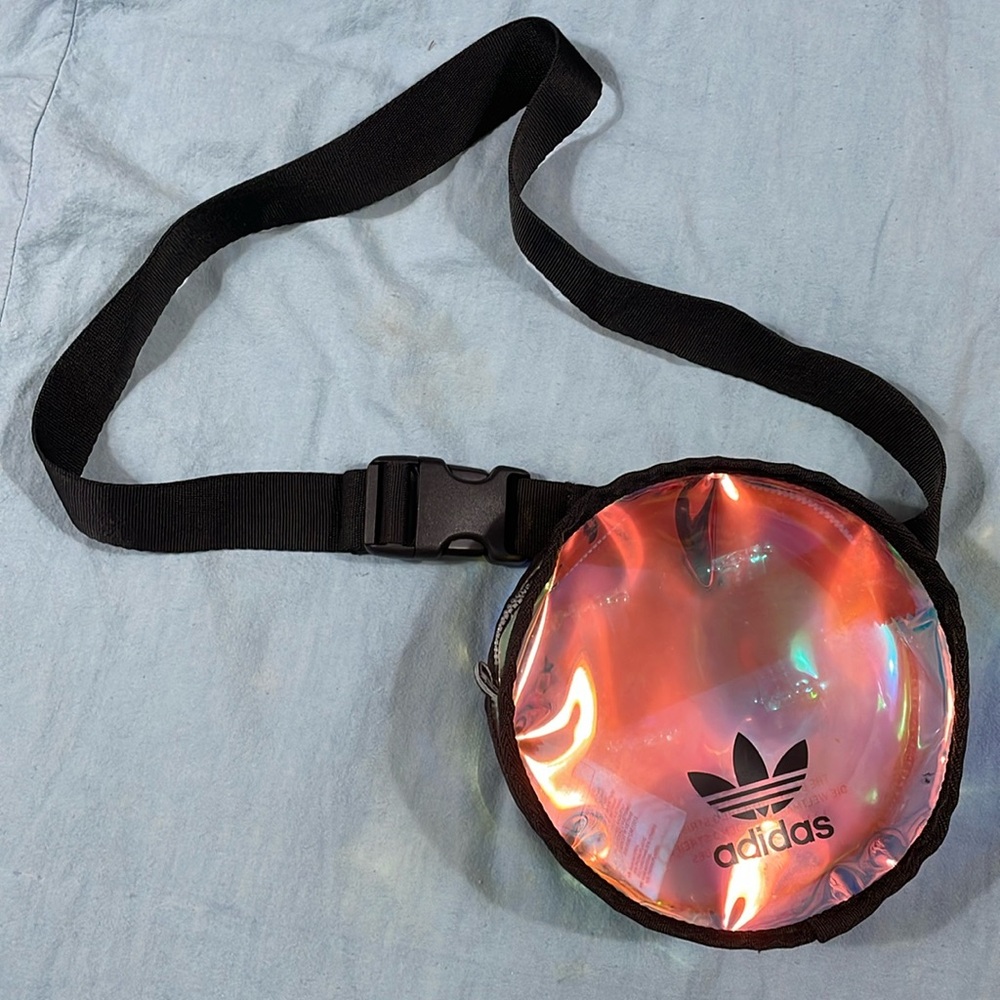 Translucent iridescent round Fanny pack Adidas